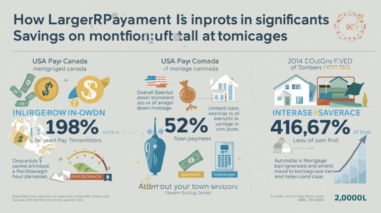 How Bigger Down Payments Save You Thousands in USA & Canada